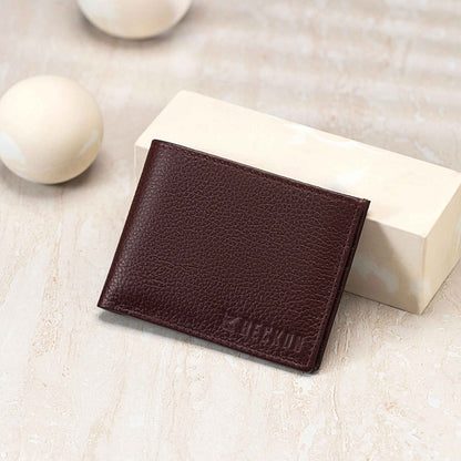 Brown Grain Forge – Premium Leather Wallet