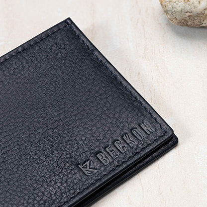 Blue Grain Forge – Premium Leather Wallet