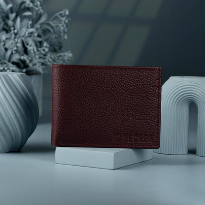 Brown Grain Forge – Premium Leather Wallet