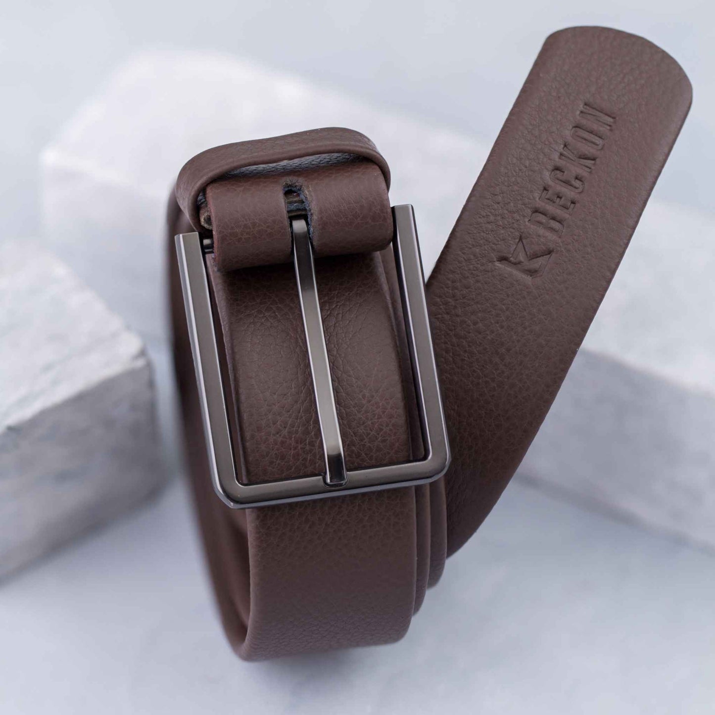 Buy Bundle Audacious Brown Wallet + Rivet Brown Belt + Free Card Holder