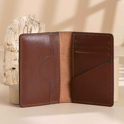 Gallant Vertical Bi-Fold Leather Wallet