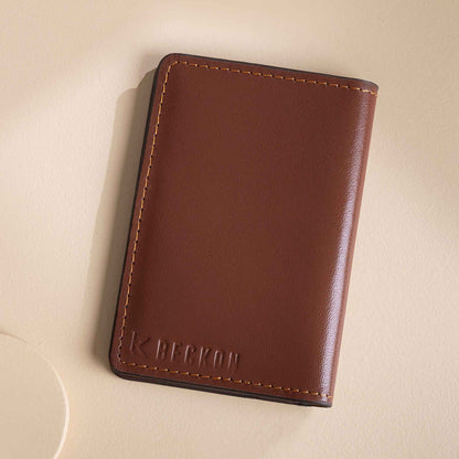 Gallant Vertical Bi-Fold Leather Wallet