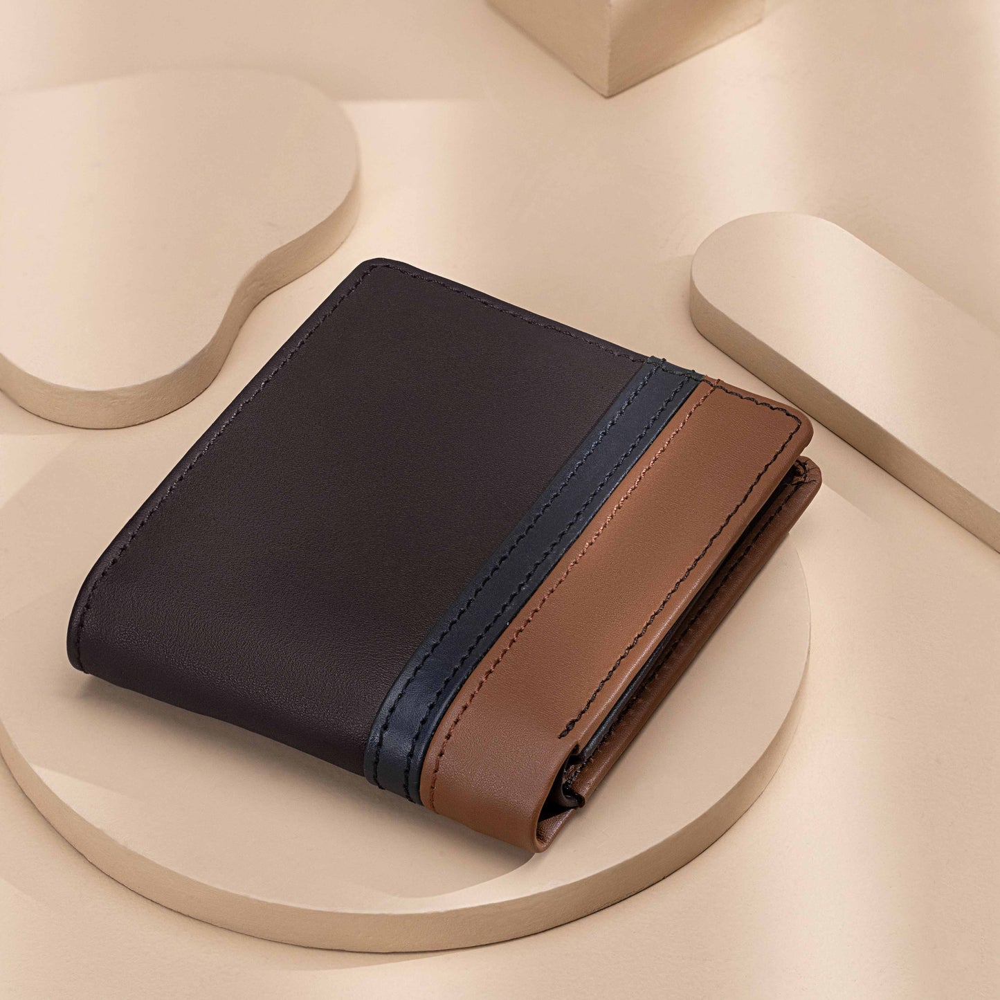 Passable Brown Leather Wallet