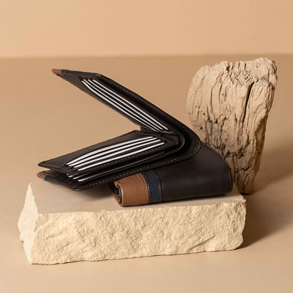 Passable Brown Leather Wallet