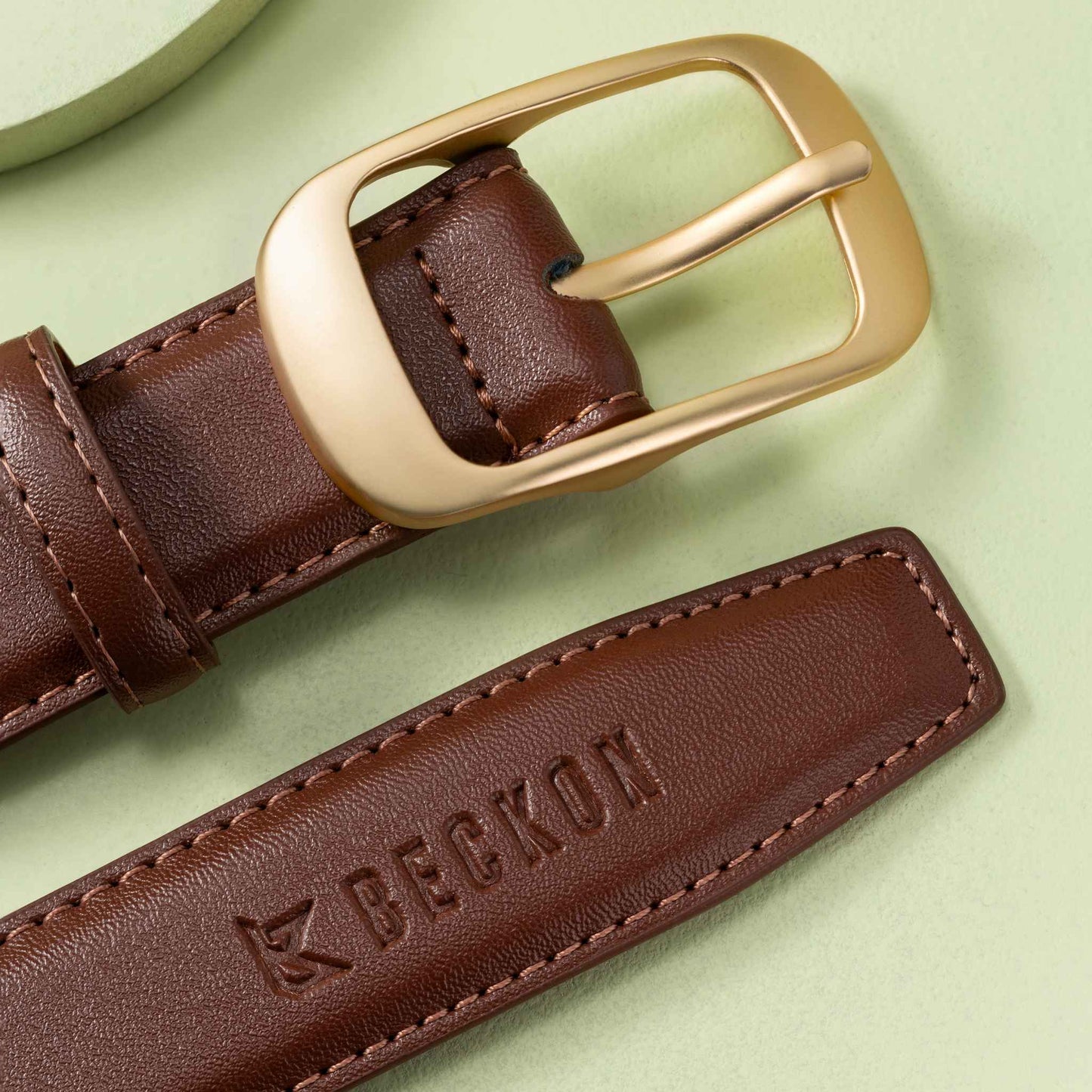 Elite Rustic Cowhide Belt