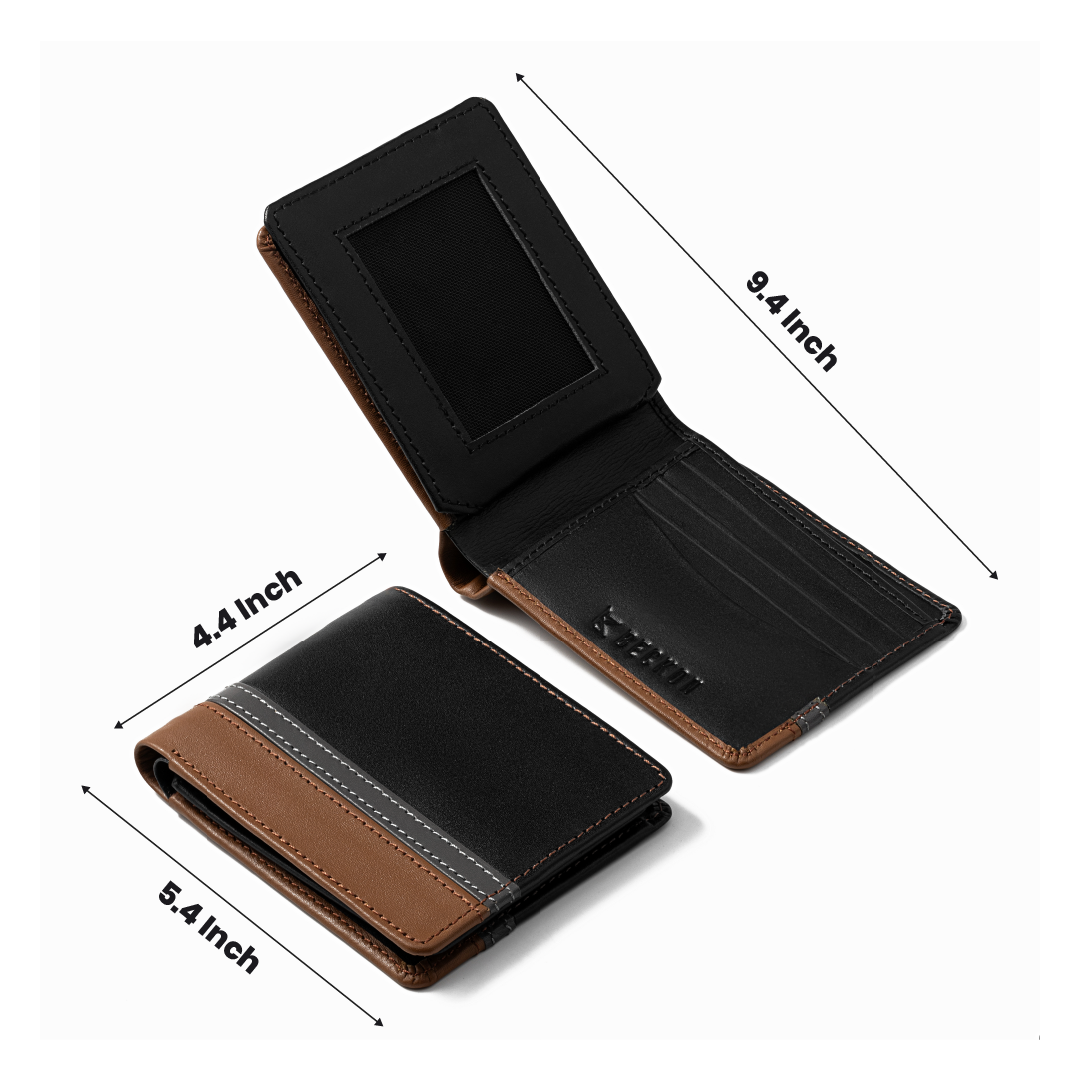 Passable Black Leather Wallet