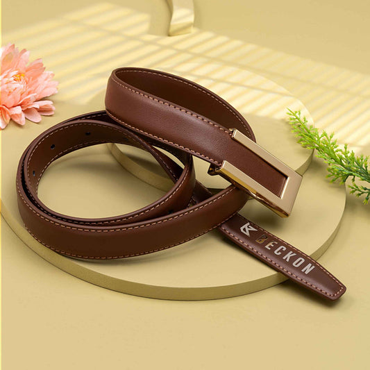 Strappo Rustic Brown Leather Belt
