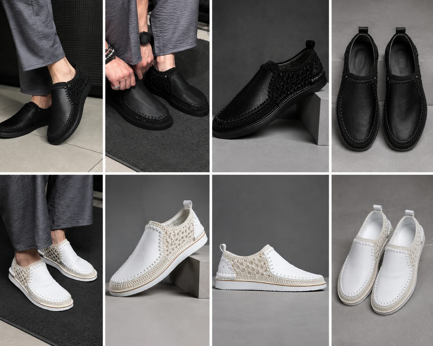 Hadi Comfort Woven Loafers — Handcrafted Slip-Ons