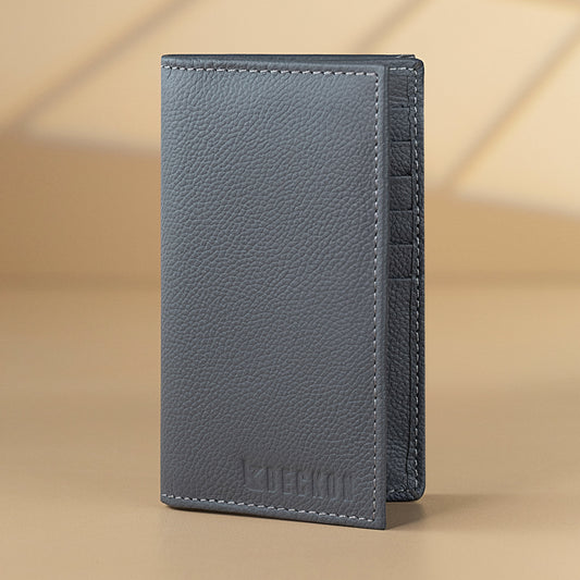 Drifter Multi Card Travel Wallet | Premium Pebbled Long Wallet For Men