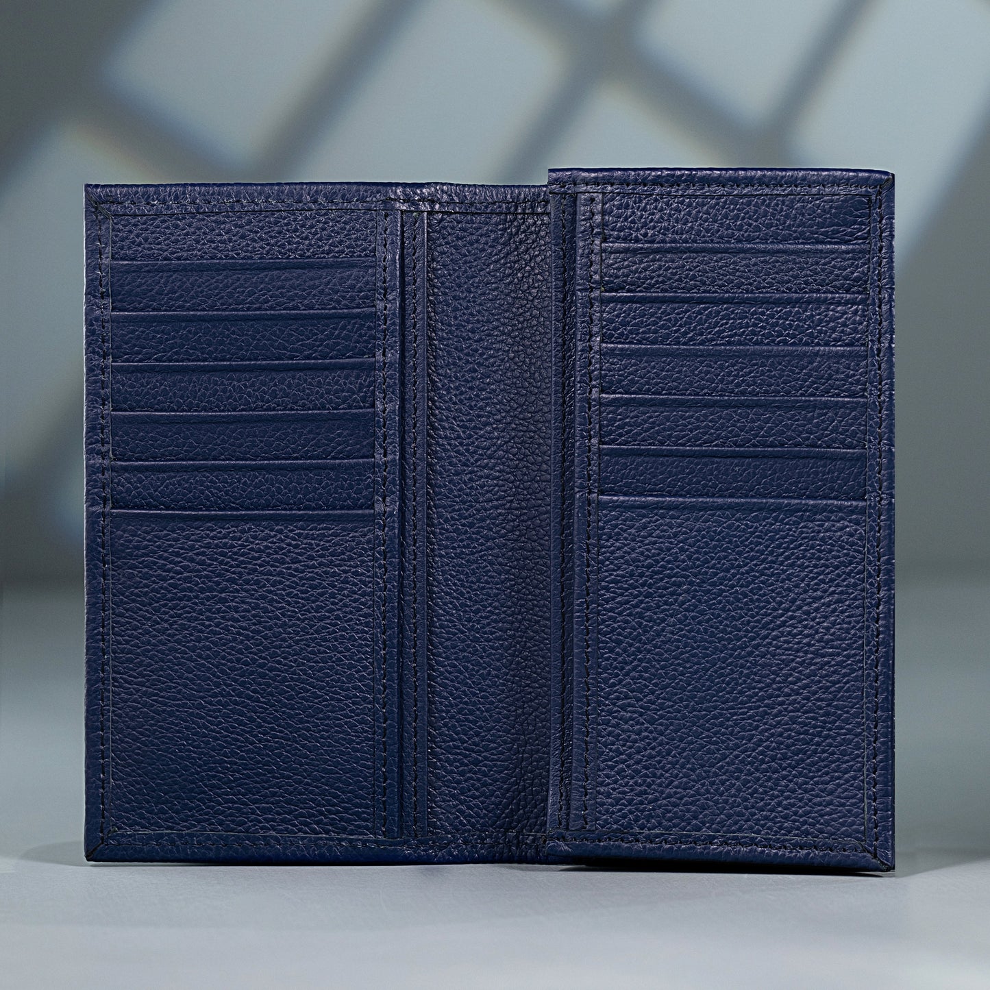 Executive Long Wallet for Men | 10 Card Slots & Dual Cash Pockets