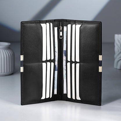 Guardian Multi-Card Long Wallet | Large Capacity Travel Wallet for Men