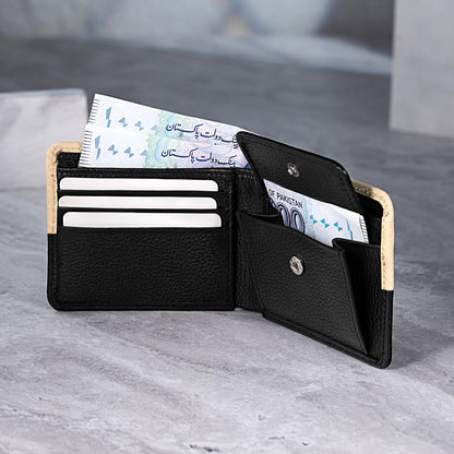 Beckon Horizon Bifold Wallet For Men | Coin Pocket, Cash & Card Slots