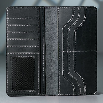 Ridge Executive Wallet | 12 Card Slots, Premium Leather Long Wallet for Men