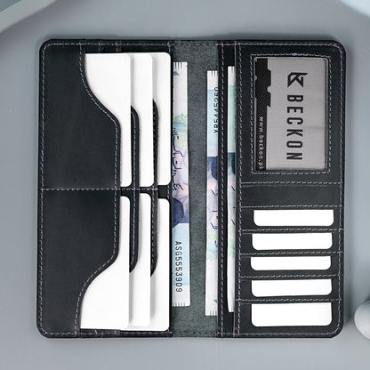 Ridge Executive Wallet | 12 Card Slots, Premium Leather Long Wallet for Men