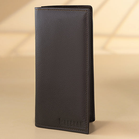Valorous Genuine Leather Long wallet | 12 Card Slots, Cash & Zipper Pocket
