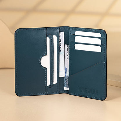 Beckon Vault Slim Card Holder Wallet | 5 Card Slots & Cash Pockets