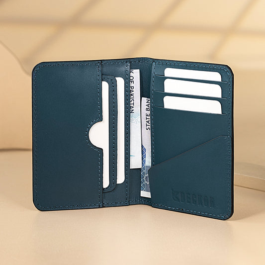 Beckon Vault Slim Card Holder Wallet | 5 Card Slots & Cash Pockets
